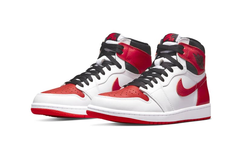 Air Jordan 1 High Og Heritage Official Look Hypebeast Air Jordan 1 High Og Heritage Official Look Hypebeast