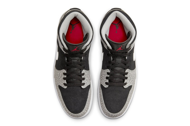 Air Jordan 1 Mid Elephant Toe Official Look Release Info DM1200-016 Date Buy Price 