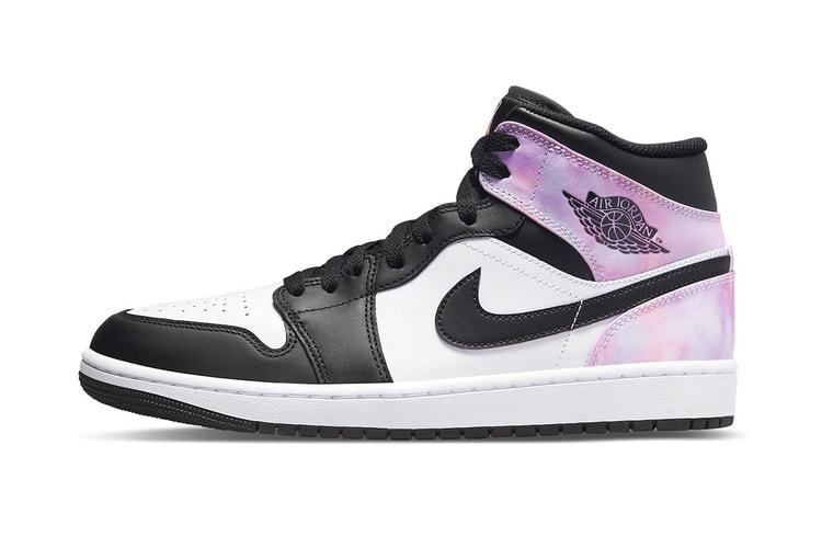 The Air Jordan 1 Mid Receives a "Tie Dye" Colorway