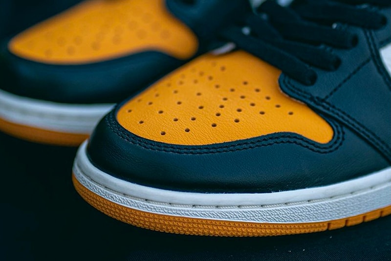 Air Jordan 1 Retro High OG Yellow Toe Detailed Look Release Info 555088-711 Date Buy Price 