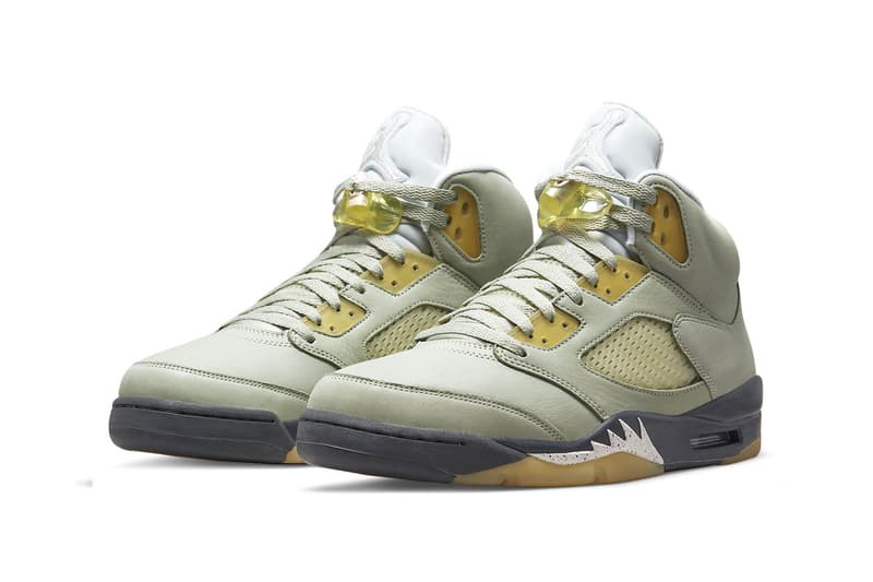 Take a Look at the Air Jordan 5 "Jade Horizon" DC7501-300 Jade Horizon/Light Silver-Anthracite-Pink Glaze michael jordan nike sneakers basketball shoes