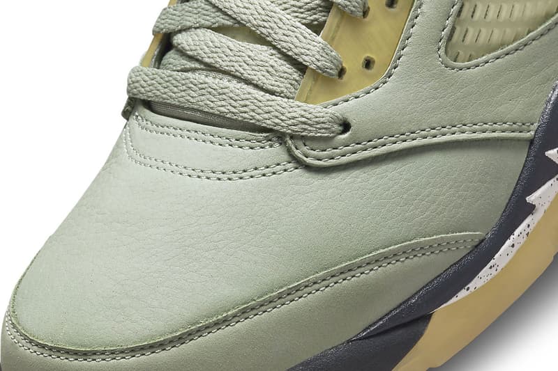 Take a Look at the Air Jordan 5 "Jade Horizon" DC7501-300 Jade Horizon/Light Silver-Anthracite-Pink Glaze michael jordan nike sneakers basketball shoes