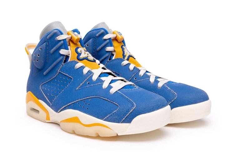 Jordan Brand Channels the Varsity Jacket for Air Jordan 6 “UCLA” PE