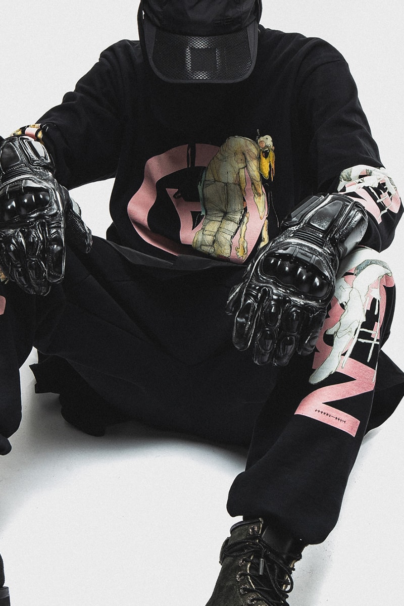 Aitor Throup TheDSA Series 3 HBX Release Info Buy Price T-shirts Hoodie Loungepants Graphics Sketches Drawing Brain Anatomy Numbers Archive