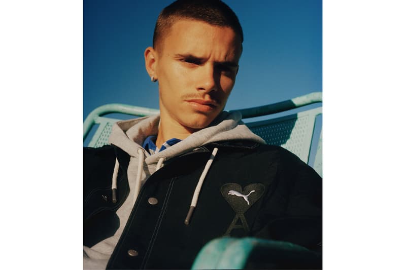 puma ami collaboration lookbook paris alexandre mattiussi ladiback essentials hoodies caps trenchcoat hats t shirt pants shorts suede crepe slipstream lo suede mayu heart release info