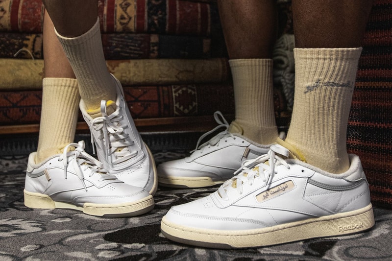 amongst few x Reebok Club C 85 "Magic Carpet" Release Information Collaboration UAE Mojtaba Pejouheshnia 