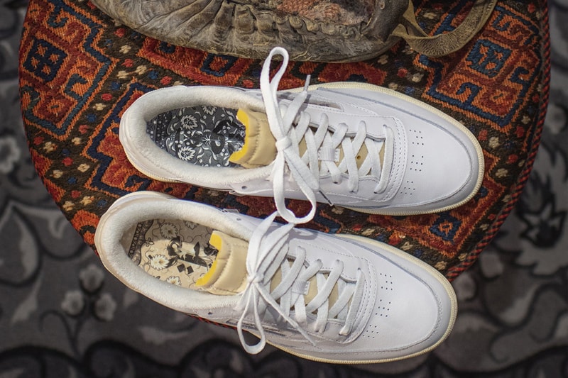amongst few x Reebok Club C 85 "Magic Carpet" Release Information Collaboration UAE Mojtaba Pejouheshnia 