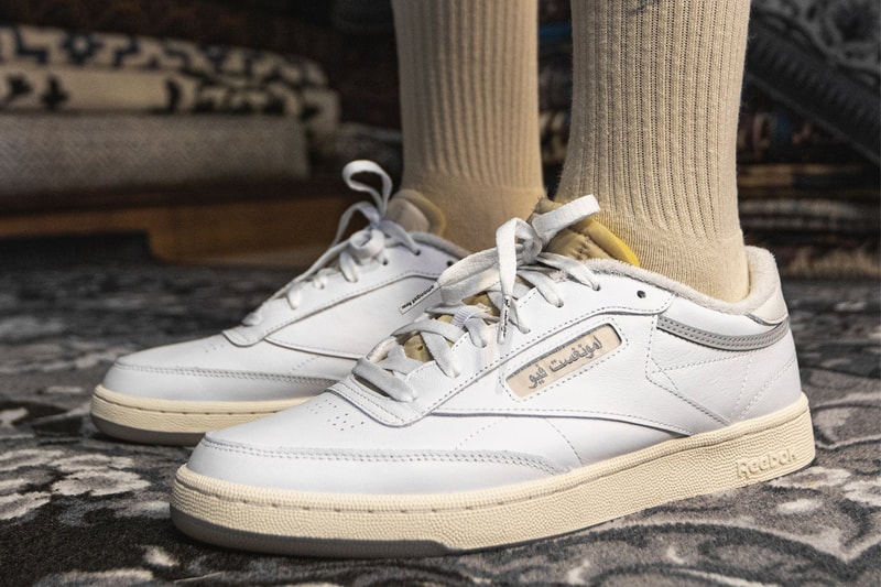 amongst few x Reebok Club C 85 "Magic Carpet" Release Information Collaboration UAE Mojtaba Pejouheshnia 