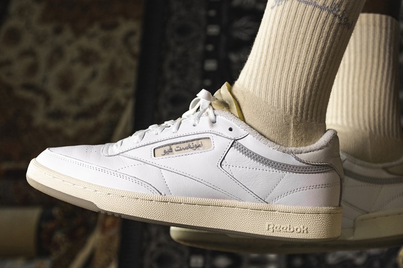 amongst few x Reebok Club C 85 "Magic Carpet" Release Information Collaboration UAE Mojtaba Pejouheshnia 