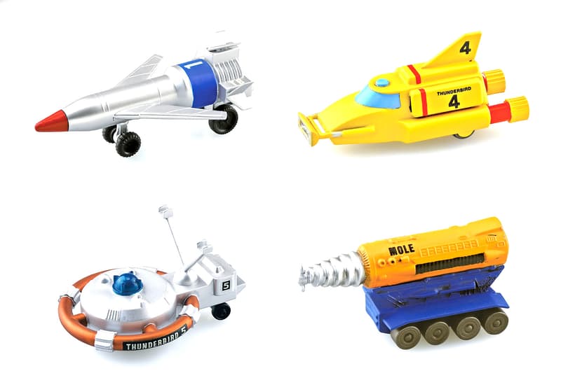 AOSHIMA Thunderbirds 2 Super oversized release Supermarionation 1960 tv series puppets toys