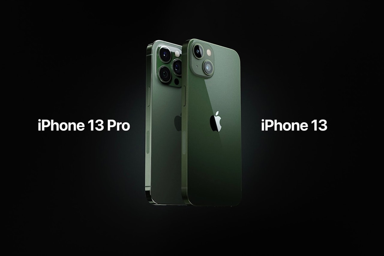 Apple Reveals New Green Colors for iPhone 13 and iPhone 3 Pro