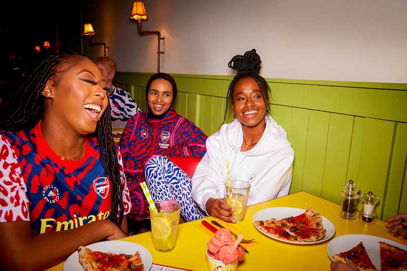 adidas arsenal football soccer women's stella mccartney collection release details information ultraboost 22 prematch jersey leopard print
