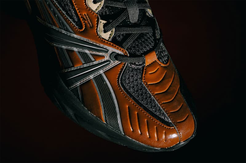 HBX Asics HN2-S PROTOBLAST Release Info Buy Price Gray Black Brown GELHOOP V6 NOVABLAST Kiko Kostadinov
