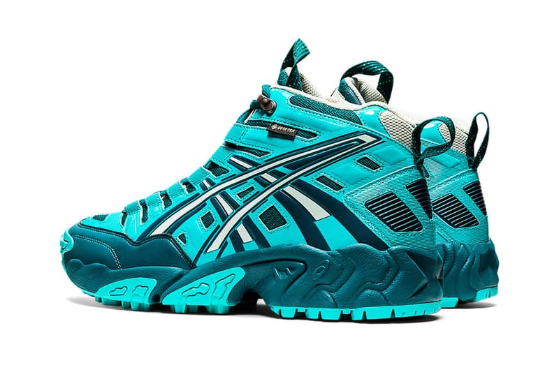 ASICS x Kiko Kostadinov HS3-S GEL-NANDI SP V GTX green black white blue teal release information when do they drop