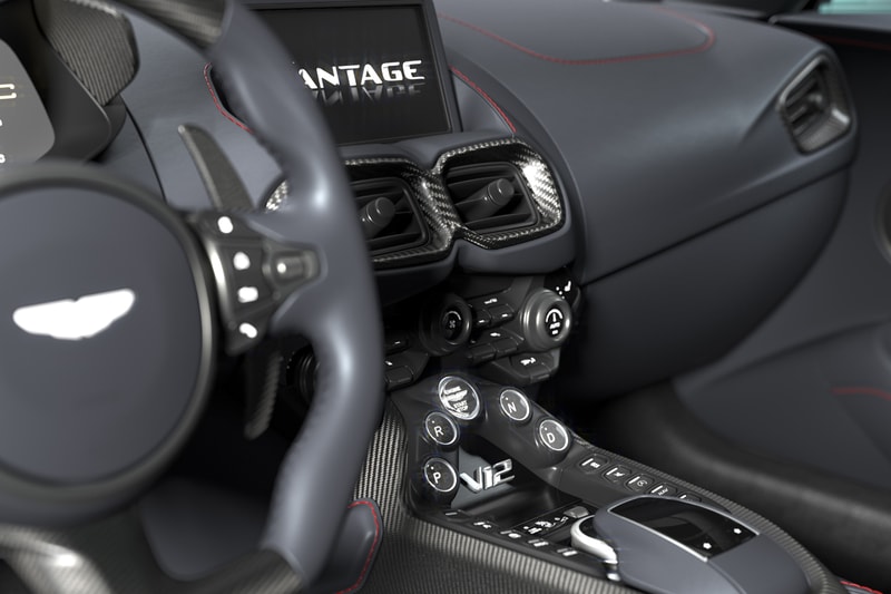 Aston Martin V12 Vantage 2022 Revealed Sold Out 5.2-Liter Twin Turbo 700 PS 753 Nm Torque Speed Performance Power British Supercar