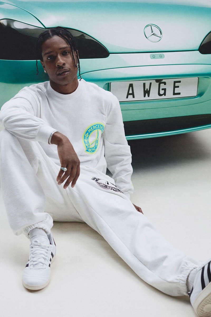 awge mercedez benz asap rocky pacsun bomber jacket sweatpants long sleeved tshirts hats