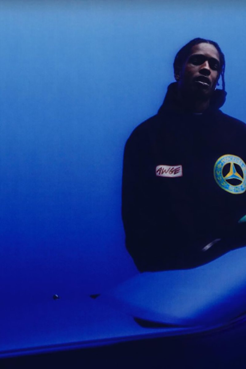 awge mercedez benz asap rocky pacsun bomber jacket sweatpants long sleeved tshirts hats