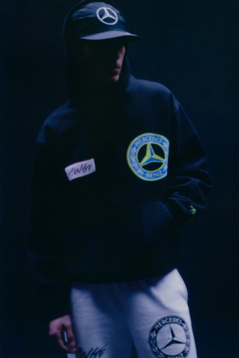 awge mercedez benz asap rocky pacsun bomber jacket sweatpants long sleeved tshirts hats