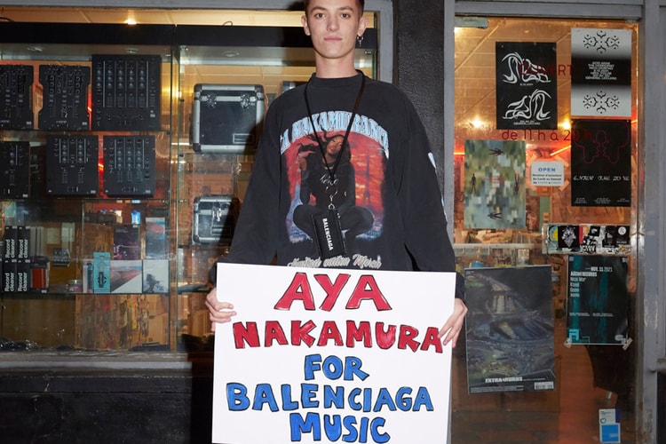 Balenciaga Music Celebrates Aya Nakamura in Latest Merch Drop