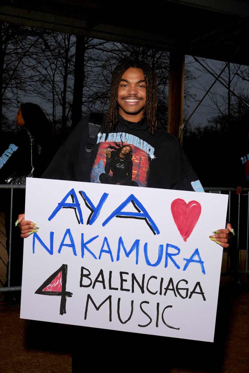 Balenciaga Music Aya Nakamura Merchandise Capsule Collection Demna Apple Music 