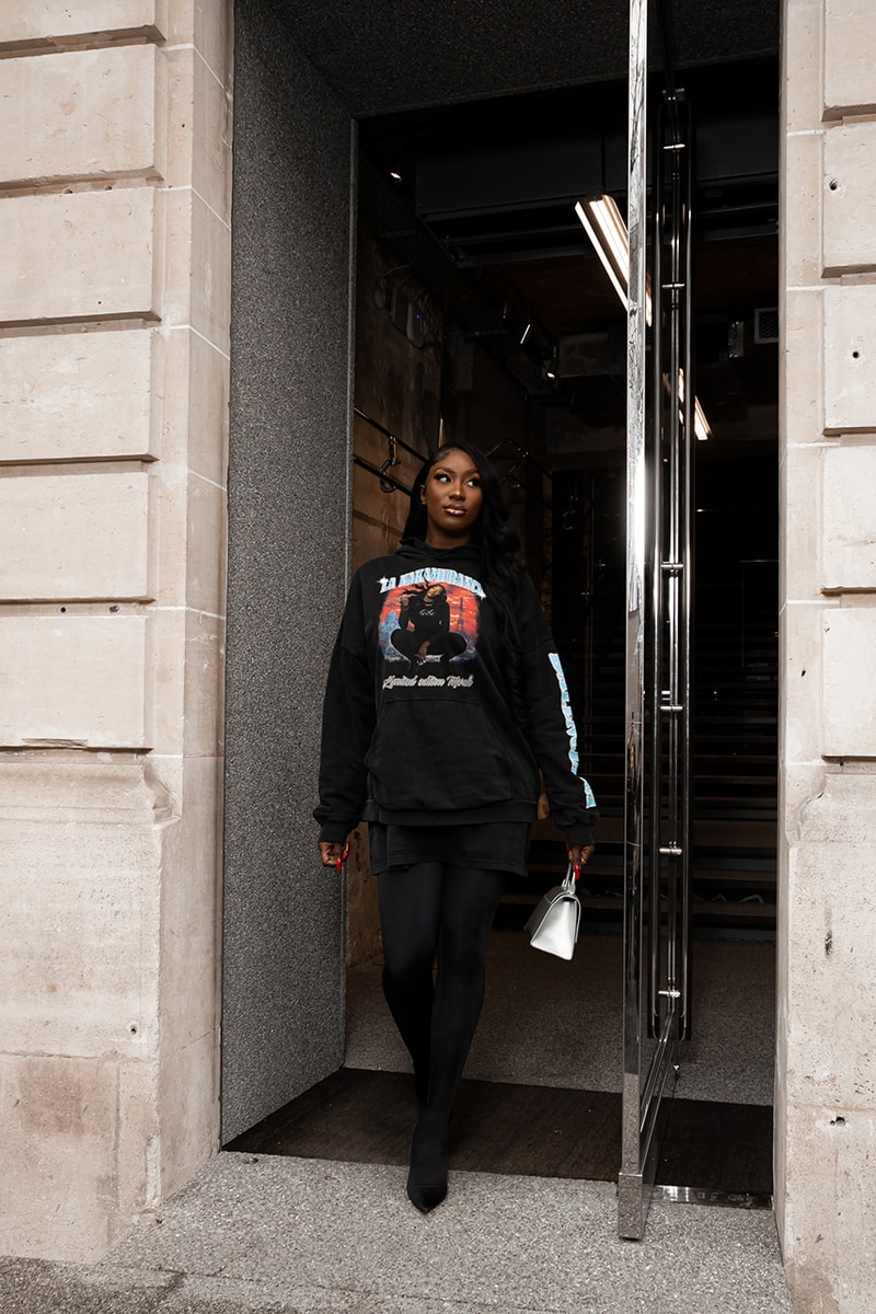 Balenciaga Music Aya Nakamura Merchandise Capsule Collection Demna Apple Music 