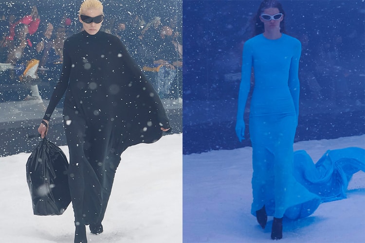 Balenciaga Trudges Through a Blizzard for Its Winter 2022 360° Collection