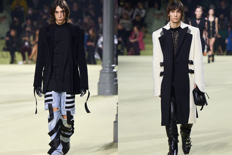 Balmain’s FW22 Collection Sent a Message of “Honesty and Transparency” Down the Runway