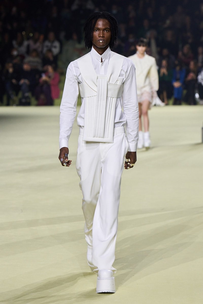 Balmain’s FW22 Collection Sent a Message of Honesty and Transparency Down the Runway