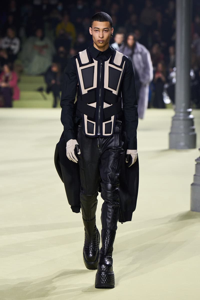 Balmain’s FW22 Collection Sent a Message of Honesty and Transparency Down the Runway