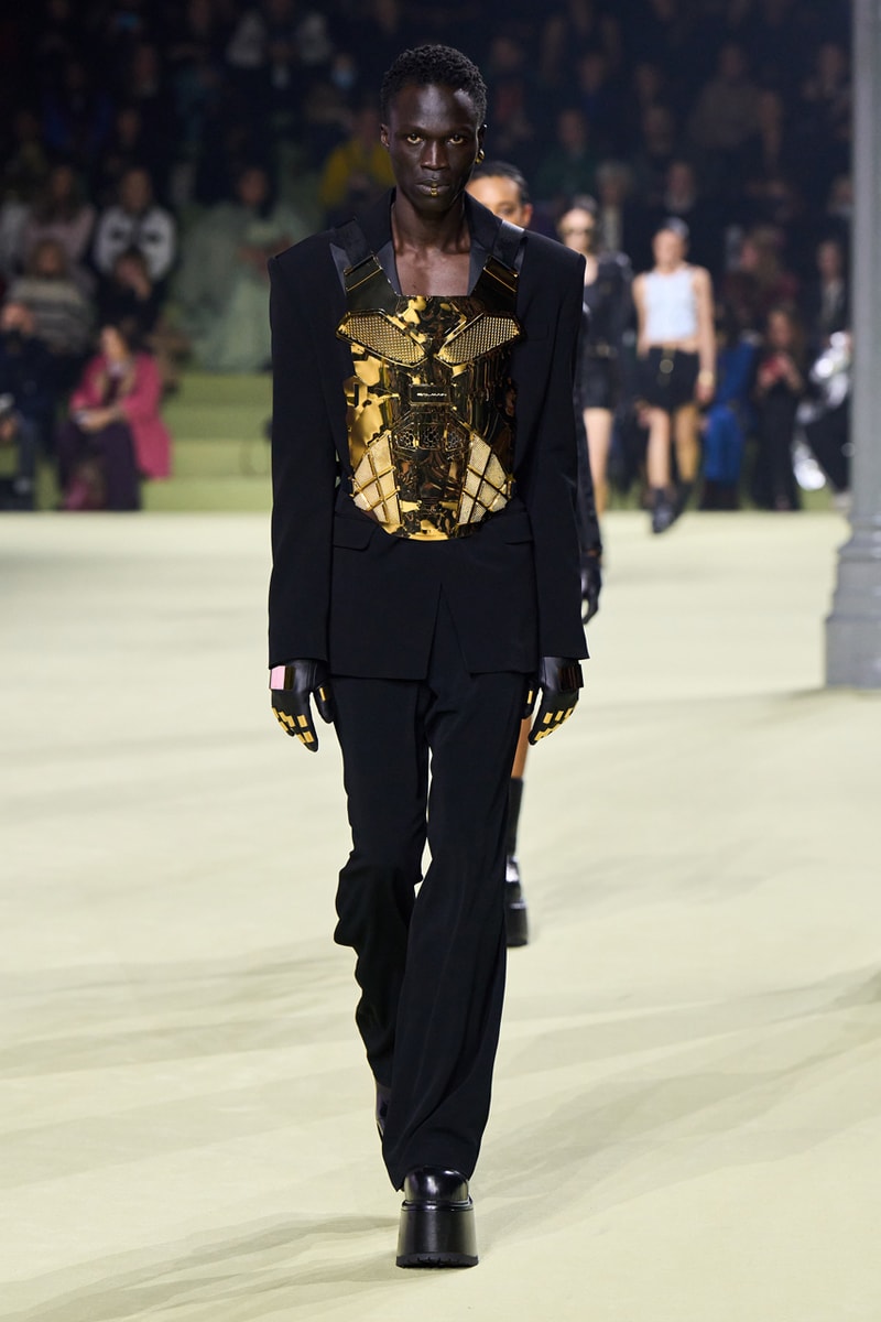 Balmain’s FW22 Collection Sent a Message of Honesty and Transparency Down the Runway