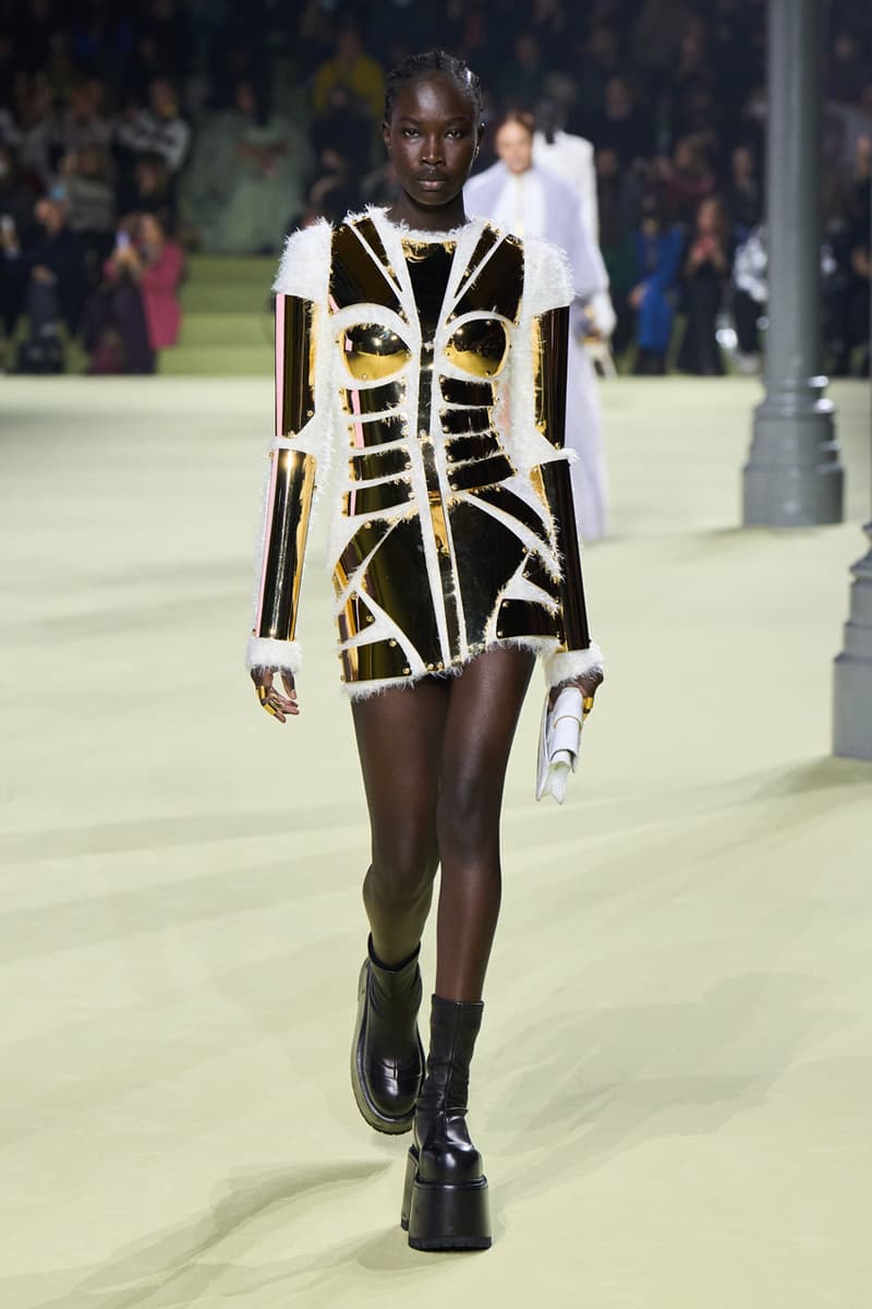 Balmain’s FW22 Collection Sent a Message of Honesty and Transparency Down the Runway