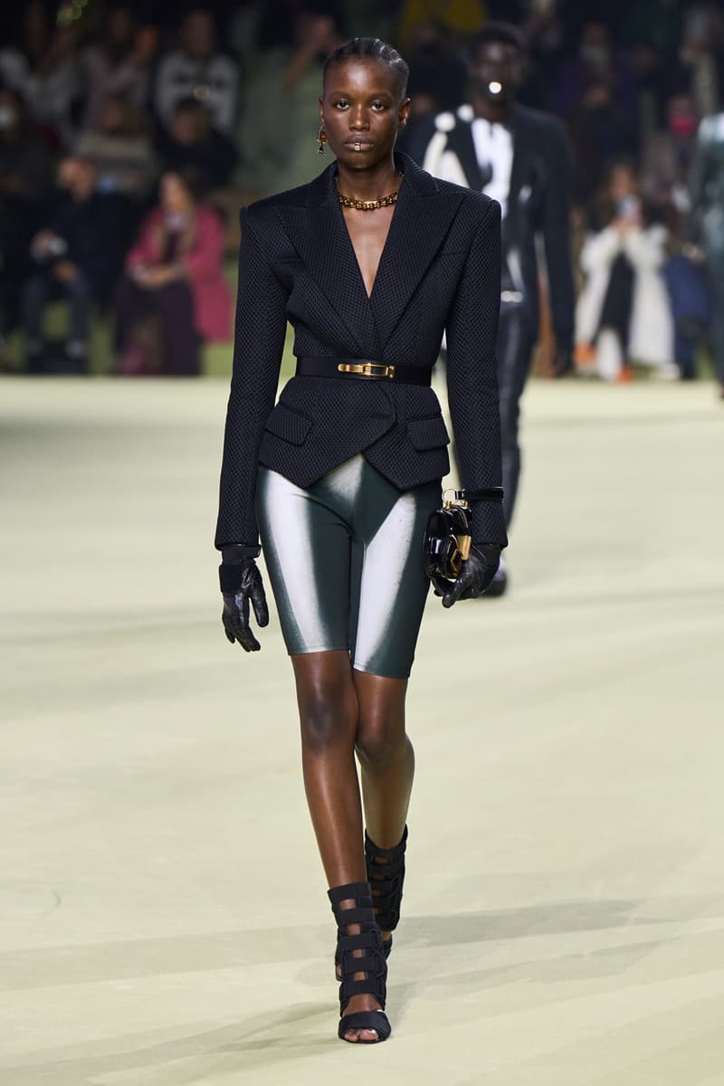 Balmain’s FW22 Collection Sent a Message of Honesty and Transparency Down the Runway