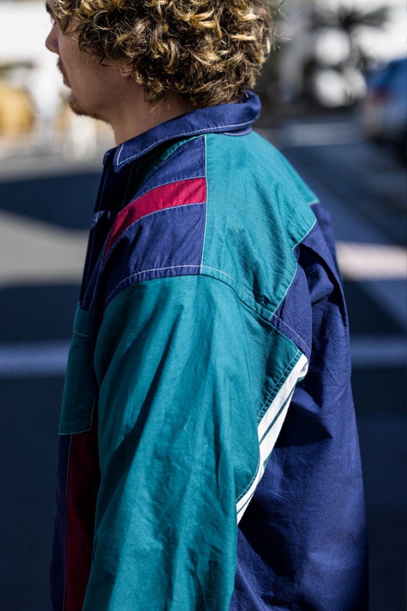 BEAMS SS22 Spring Summer 2022 collection military denim jacket sweatshirt pants new era shoes release info 
