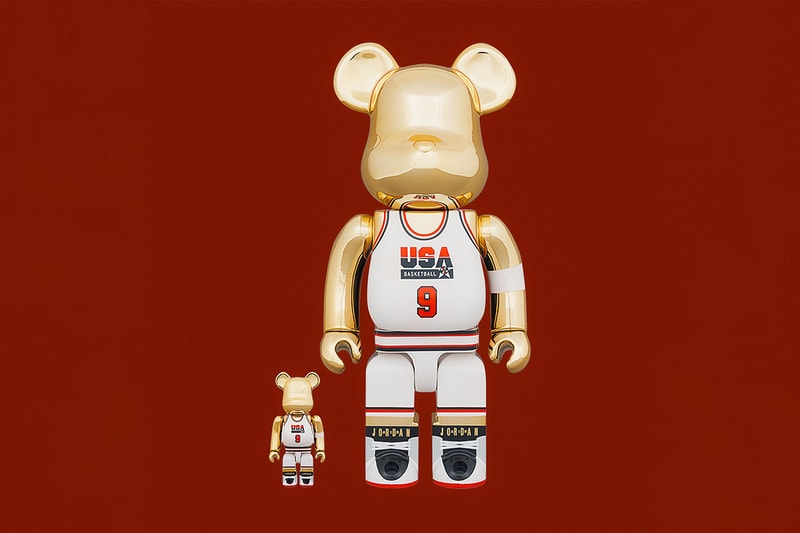 BE@RBRICK Michael Jordan 1985 Rookie Jersey 1992 TEAM USA HBX Release Info Buy Price 100 400 1000