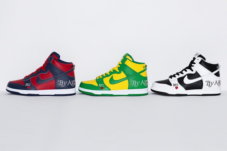 Supreme to Deliver Its Nike SB Dunk High "By Any Means" Capsule in This Week's Best Footwear Drops