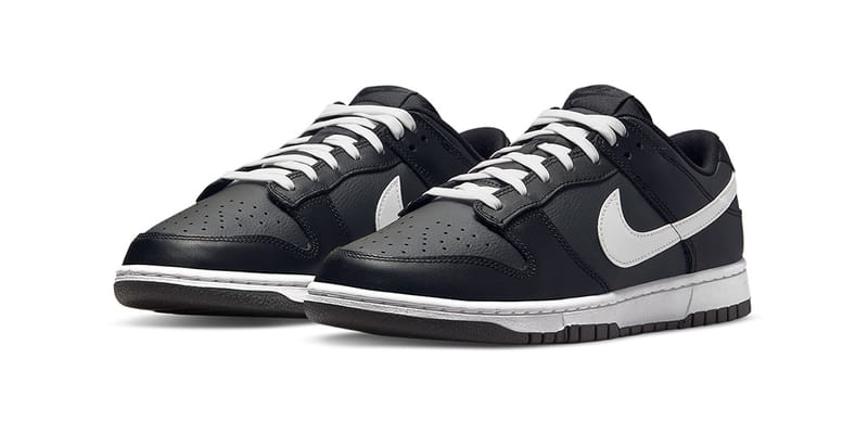 dunk low black black