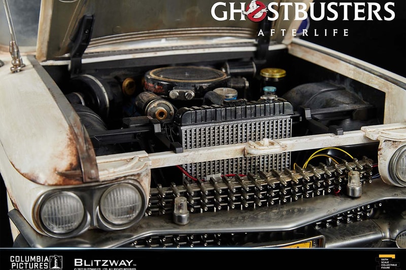 blitzway ghostbusters afterlife ecto 1 6th scale model car toy collectible