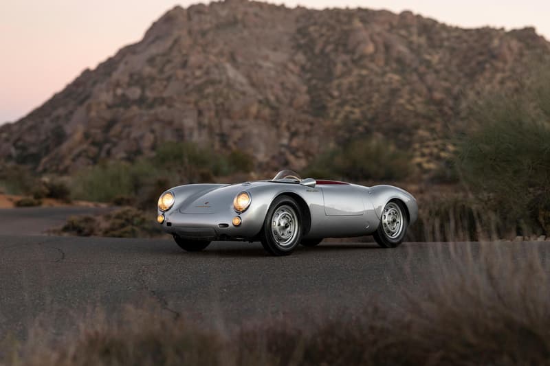 Bonhams Amelia Island 1955 Porsche 550 Spyder Coachwork by Wendler auction price classic cars automotive 