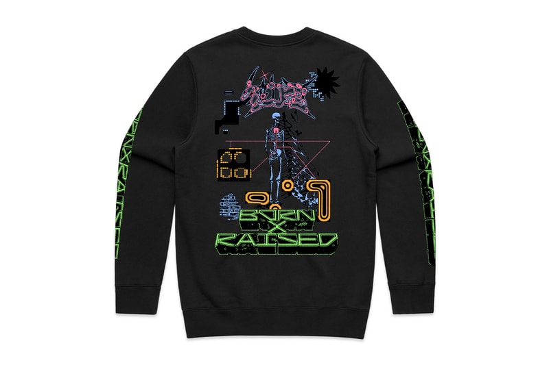 Born X Raised Spring Collection AMERICA_OFF_LINE Release Info Buy Price Tees Hoodies Sweats Long Sleeves Graphic Skeleton Balaclava 