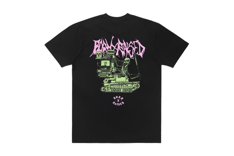 Born X Raised Spring Collection AMERICA_OFF_LINE Release Info Buy Price Tees Hoodies Sweats Long Sleeves Graphic Skeleton Balaclava 