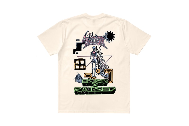 Born X Raised Spring Collection AMERICA_OFF_LINE Release Info Buy Price Tees Hoodies Sweats Long Sleeves Graphic Skeleton Balaclava 