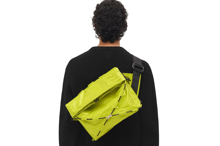 Bottega Veneta Drops Technical $1,300 USD Tent Bag in "Kiwi"