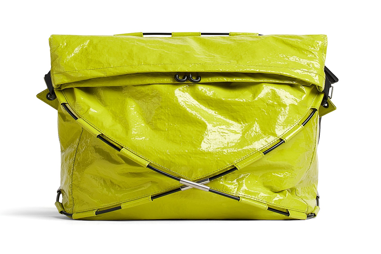 Bottega Veneta Tent "Kiwi" Bag Nylon Waist Backpack Release Information Daniel Lee Mathieu Blazy Wardrobe 03 Bottega Green