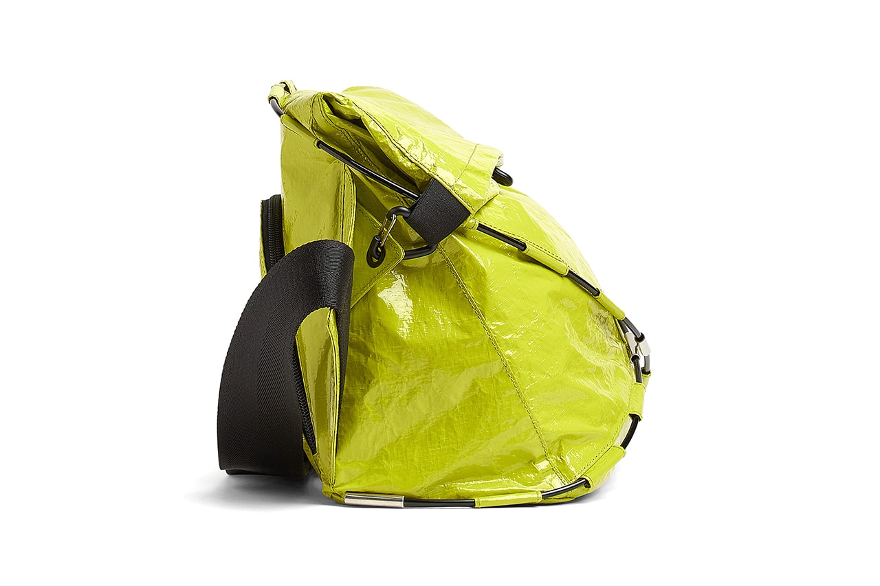 Bottega Veneta Tent "Kiwi" Bag Nylon Waist Backpack Release Information Daniel Lee Mathieu Blazy Wardrobe 03 Bottega Green