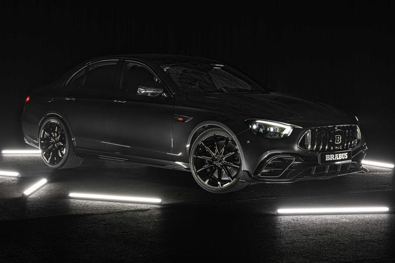 Brabus 900 BHP Mercedes-AMG E 63 S 4MATIC+ Forged Carbon Fiber Power Saloon Speed Tuned Custom Germany Cars Automotive 