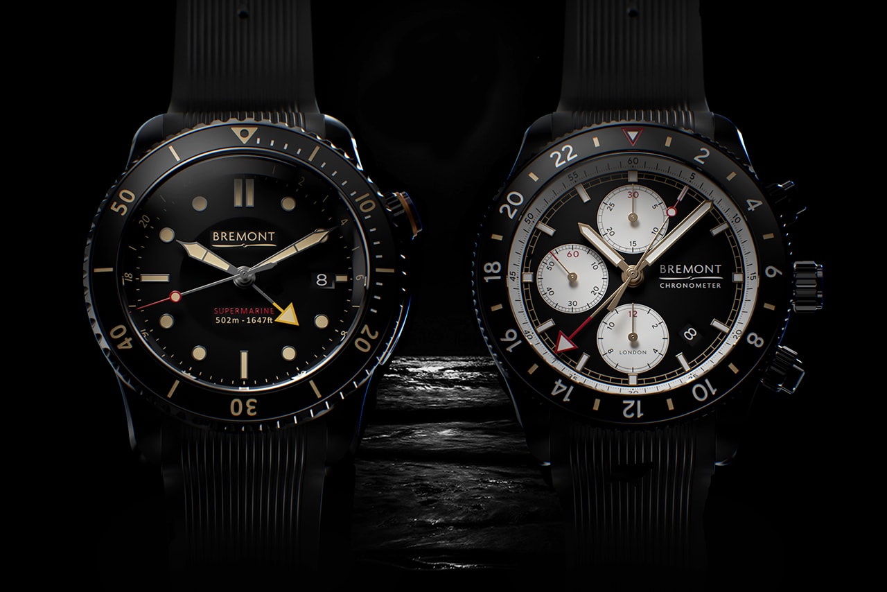 Bremont Drops Jet Black Pair of Automatics Inspired By Night Time Military Operations