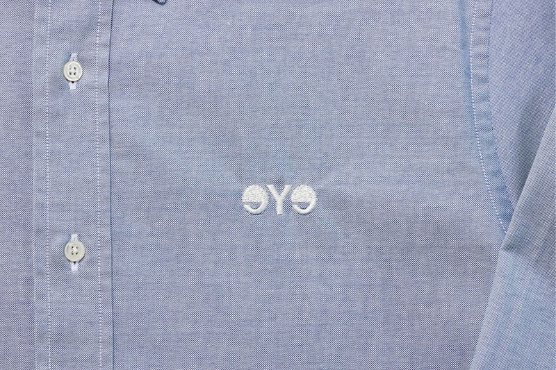 Brooks Brothers eye junya watanabe man spring summer 2022 ss22 bhutan shirts blazers deconstructed distressed navy light blue orange collab release info 