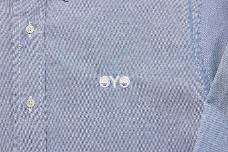 Brooks Brothers eye junya watanabe man spring summer 2022 ss22 bhutan shirts blazers deconstructed distressed navy light blue orange collab release info