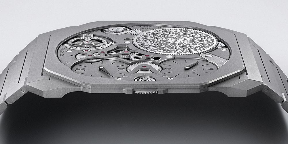 Finissimo Tourbillon Bulgari Ultra Thin Watch Bulgari's Octo Finissimo Ultra: The Thinnest Mechanical Watch Ever
