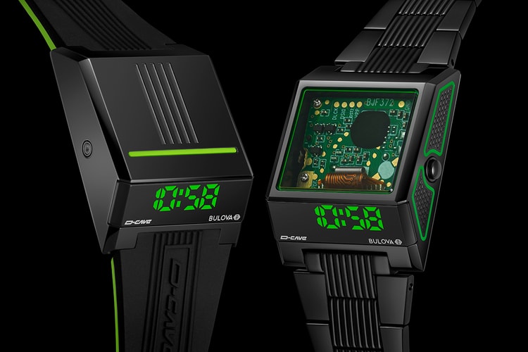 Bulova Enters The Metaverse With Pair of D-CAVE Computron LED Watches